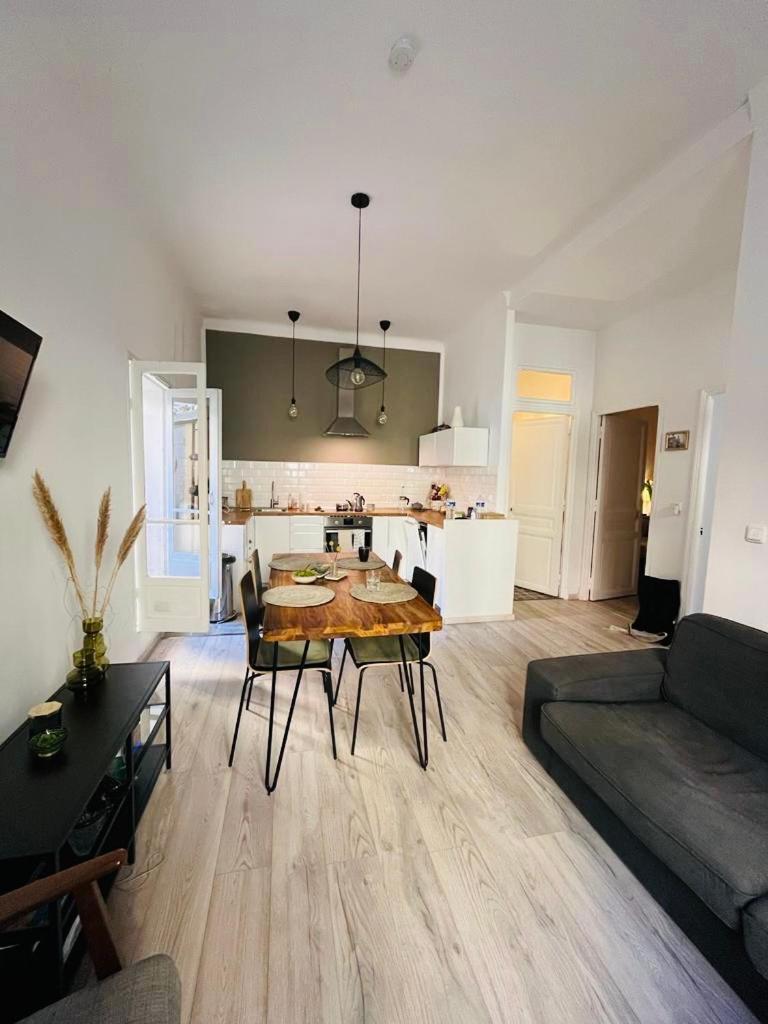 Charmante 3 Zimmer, Stadtwohnung 芒通 外观 照片