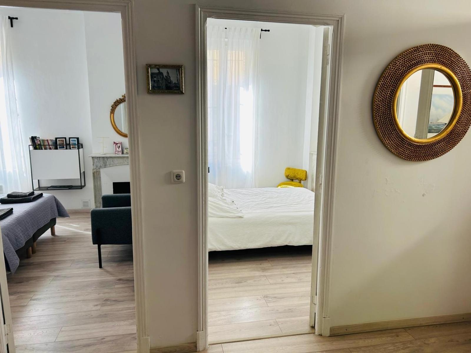 Charmante 3 Zimmer, Stadtwohnung 芒通 外观 照片