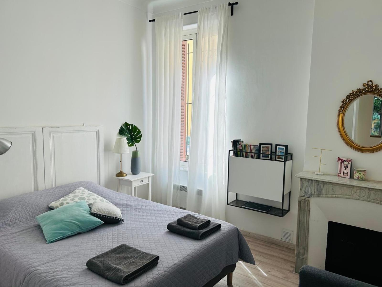 Charmante 3 Zimmer, Stadtwohnung 芒通 外观 照片
